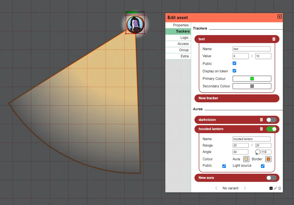 Asset tracker example